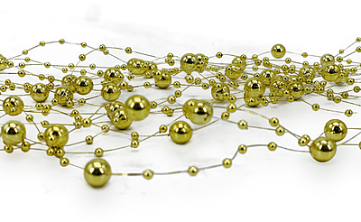 Pearl String -Metallic Gold (Pack of 20/50) Pearl String -Metallic Gold (Pack of 20/50)