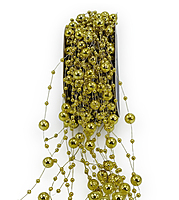 Pearl String -Metallic Gold (Pack of 20/50)