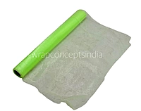 Lime Organza Roll - 5 Meters