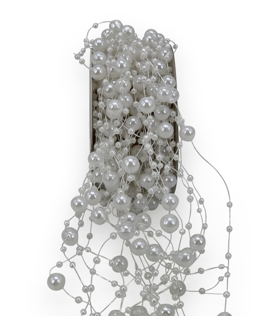 Pearl String - White (Pack of 20)