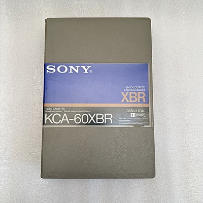 SONY - U-MATIC Professional Video Cassette (Large) - KCA-60XBR