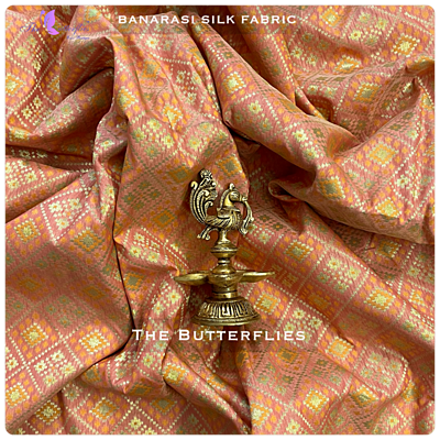 BANARASI SILK  FABRIC PER METER 51