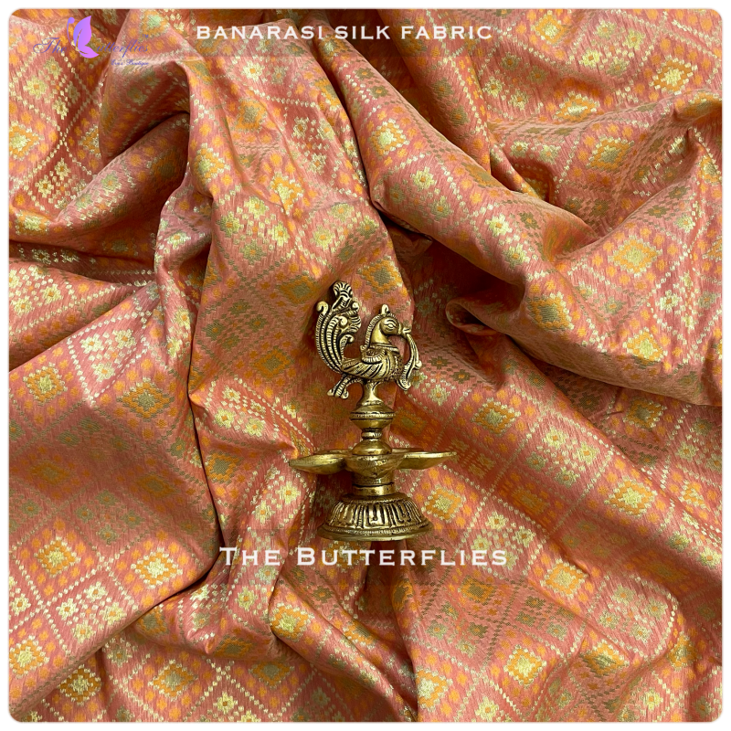 BANARASI SILK  FABRIC PER METER 51