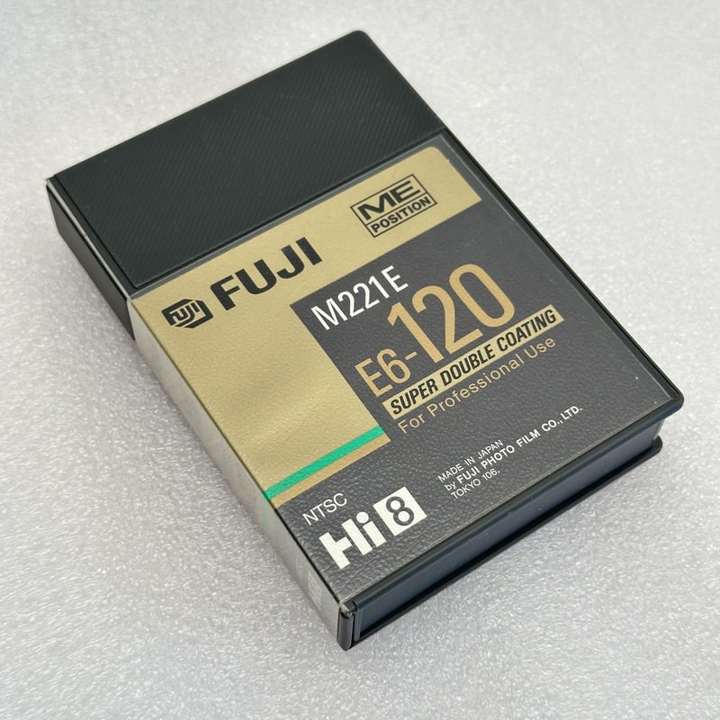 FUJI - Hi8 - M221E Professional Video Cassette - E6-120