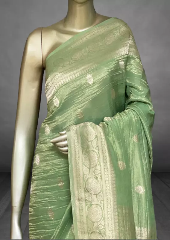 Zarah - The Tissue Georgette Saree SWS136
