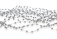 Silver Small Pearl String (Pack of 20)
