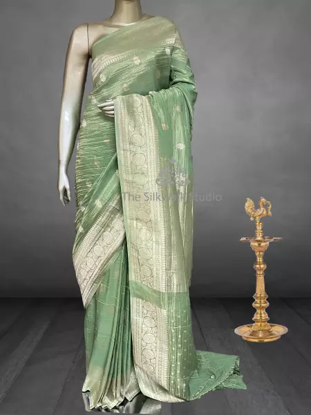 Zarah - The Tissue Georgette Saree SWS136