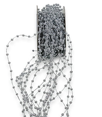 Silver Small Pearl String (Pack of 20)