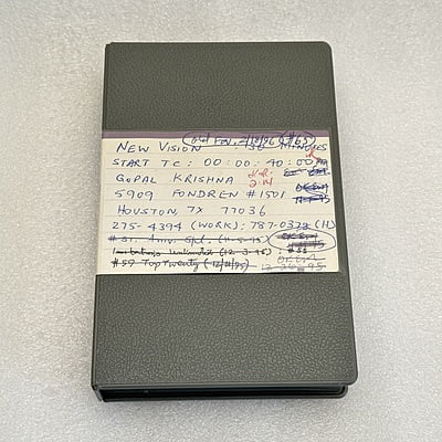 Maxell - Betacam SP Broadcast Quality Video Cassette - B-30M BQ