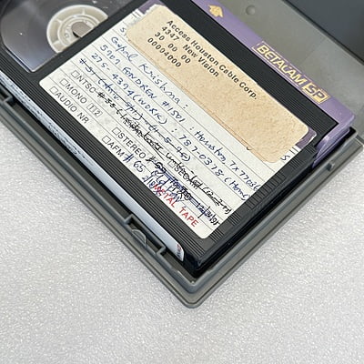 Maxell - Betacam SP Broadcast Quality Video Cassette - B-30M BQ