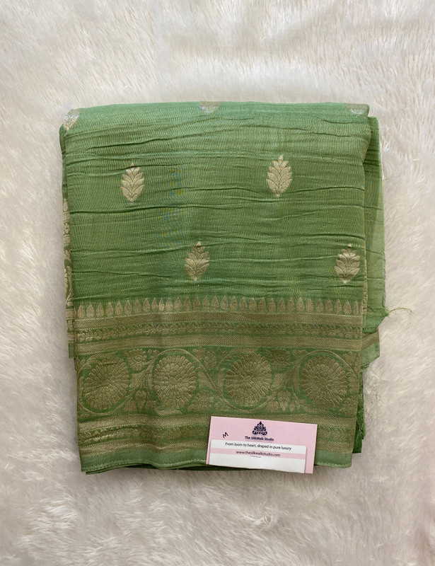 Zarah - The Tissue Georgette Saree SWS136