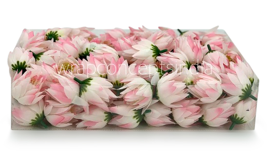 Bell Flower - White With Hits Of Pink