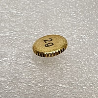 Headshell Weight for Vinyl Record Player - 2 Grams - Gold - HSW-G