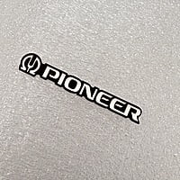 Replacement Metal Logo for Pioneer - ML-PNR-01 Replacement Metal Logo for Pioneer - ML-PNR-01