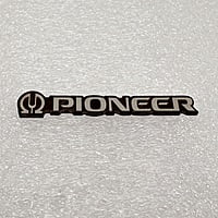 Replacement Metal Logo for Pioneer - ML-PNR-01 Replacement Metal Logo for Pioneer - ML-PNR-01