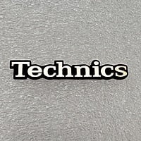 Replacement Metal Logo for Technics - ML-TCNS-01 Replacement Metal Logo for Technics - ML-TCNS-01