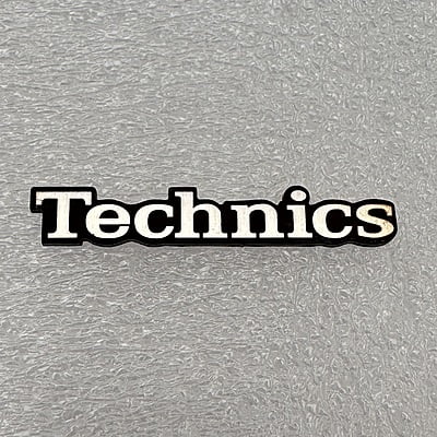Replacement Metal Logo for Technics - ML-TCNS-01 Replacement Metal Logo for Technics - ML-TCNS-01