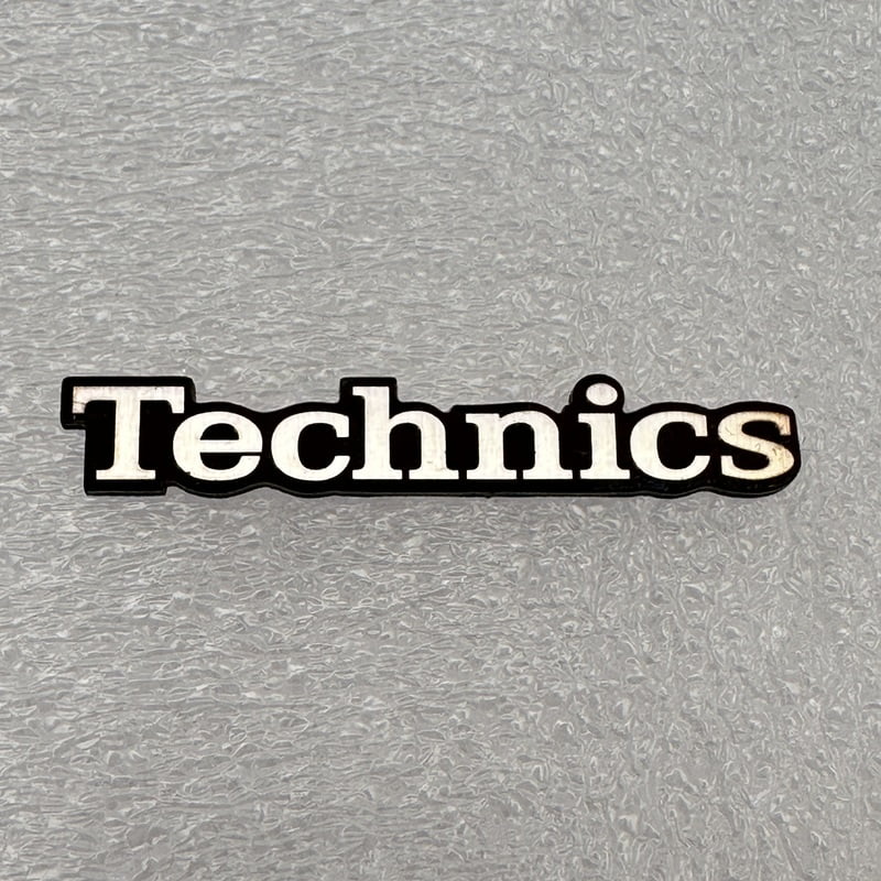 Replacement Metal Logo for Technics - ML-TCNS-01 Replacement Metal Logo for Technics - ML-TCNS-01