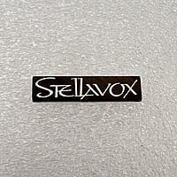 Replacement Metal Logo for Stellavox - ML-STV-01 Replacement Metal Logo for Stellavox - ML-STV-01