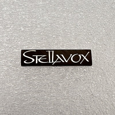 Replacement Metal Logo for Stellavox - ML-STV-01 Replacement Metal Logo for Stellavox - ML-STV-01