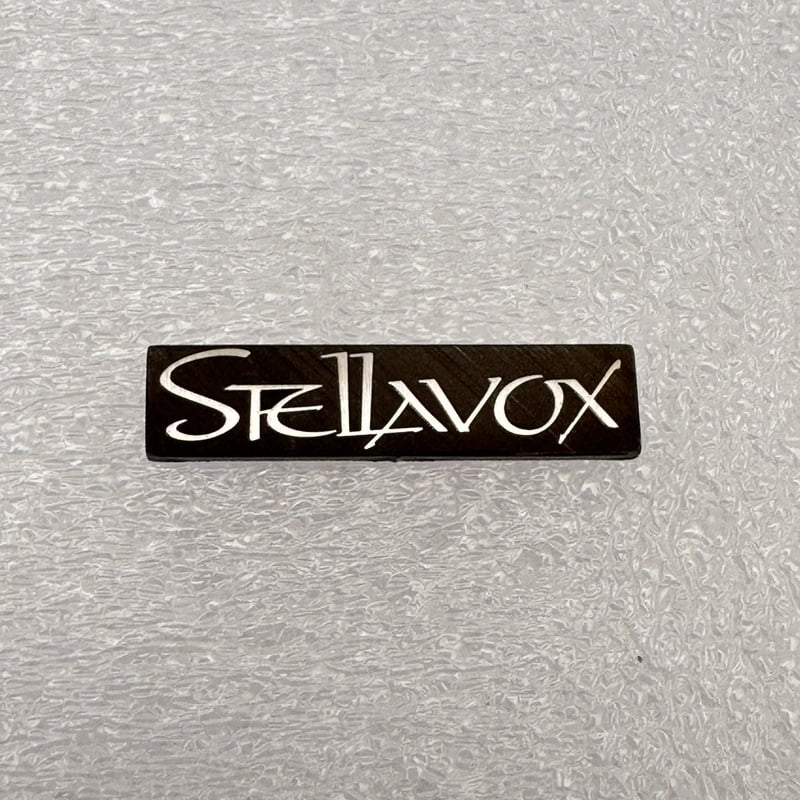 Replacement Metal Logo for Stellavox - ML-STV-01 Replacement Metal Logo for Stellavox - ML-STV-01