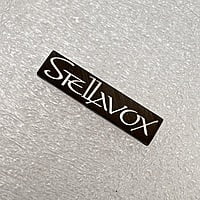 Replacement Metal Logo for Stellavox - ML-STV-01 Replacement Metal Logo for Stellavox - ML-STV-01