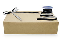 Reversible Ribbon - Black with White