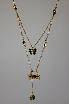 Butterfly Basket Chain