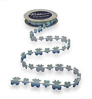 Bow & Flower Cut-out Shaded Ribbon