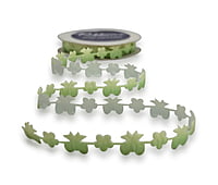 Bow & Flower Cut-out Shaded Ribbon