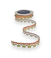 Flower Pot Cut-out Shaded Ribbon