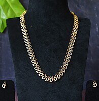 Mango AD stone gold finish with dual mango shape  - Middle haram