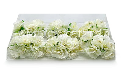 Ivory Flower On Stick with Pollen