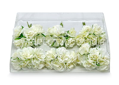 Ivory Flower On Stick with Pollen