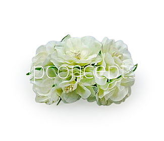 Ivory Flower On Stick with Pollen