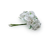 White Flower On Stick with Pollen