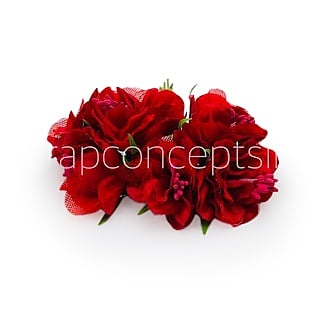 Red Flower On Stick with Pollen