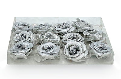 Rose Flower-Silver