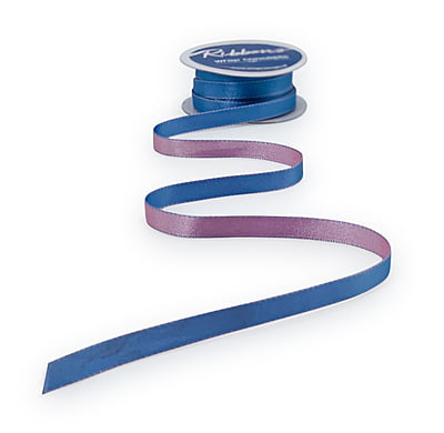 Reversible Ribbon - Baby Blue with Baby Pink