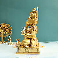 Buy Brass Superfine Ganesha Murti Idol - 12 Inch Height