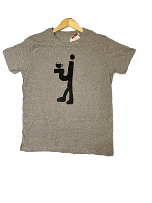 'Chai' Half Sleeve Tee Grey