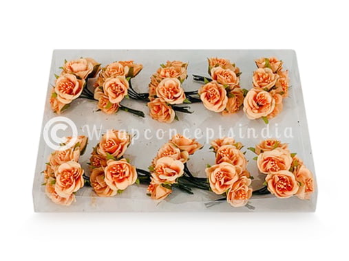 Flowers With Stem-Orange