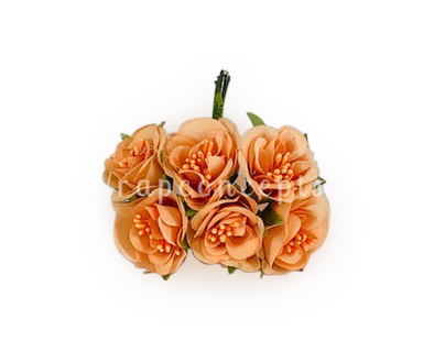 Flowers With Stem-Orange