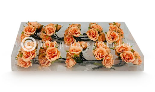 Flowers With Stem-Orange