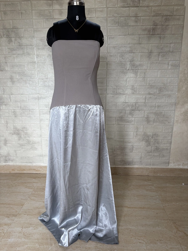 Cocktail tube Dress - Light Grey