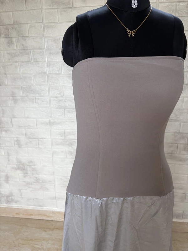 Cocktail tube Dress - Light Grey