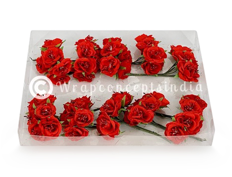 Flowers With Stem-Red
