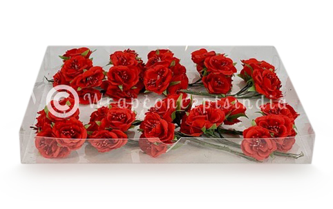 Flowers With Stem-Red