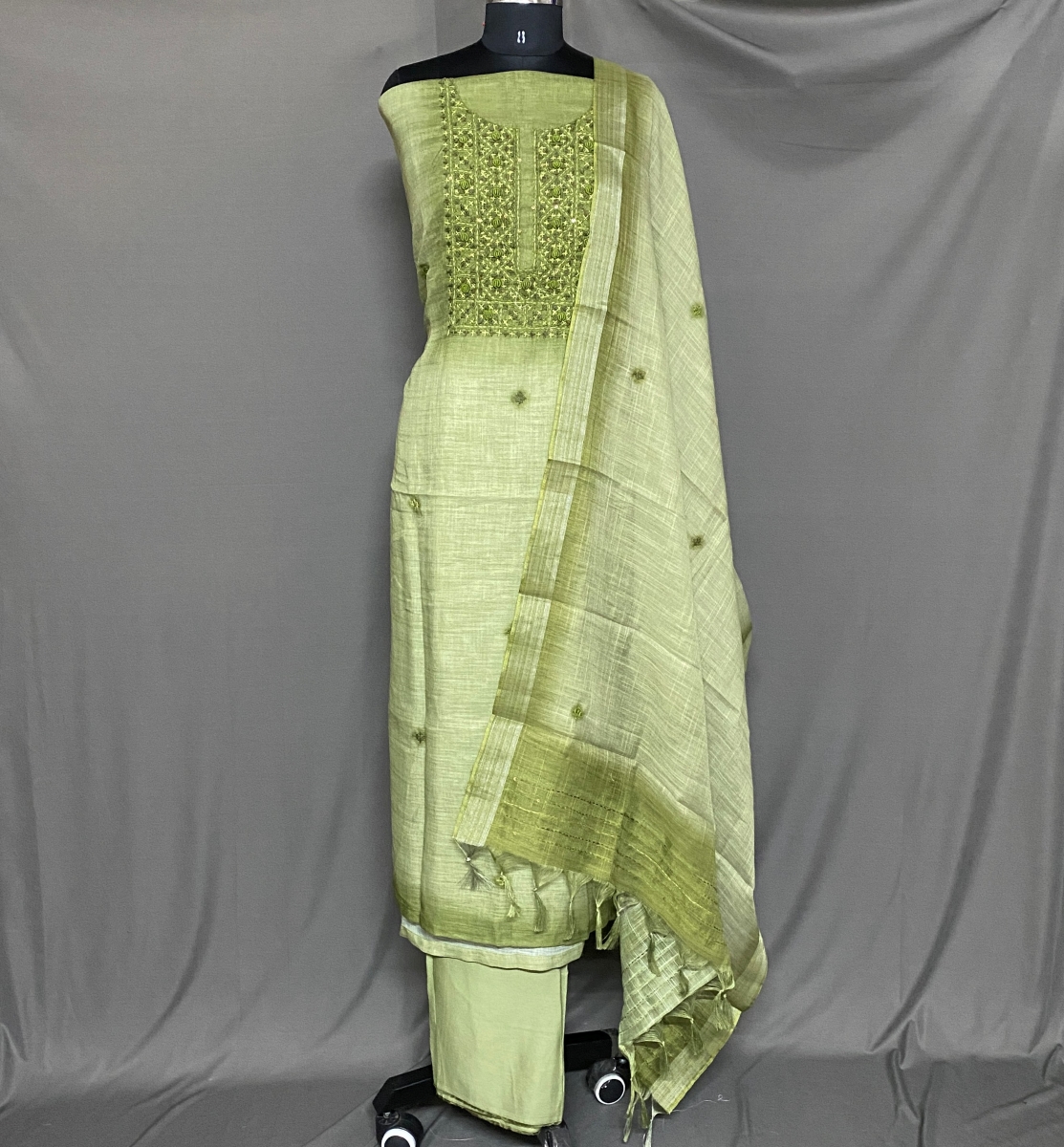 Riley - Linen Unstitched Kurtis UNST25