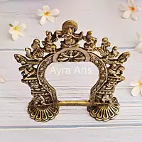 Handmade Brass Prabhavali Frame Arch Decor 4 - 9 Inch Height